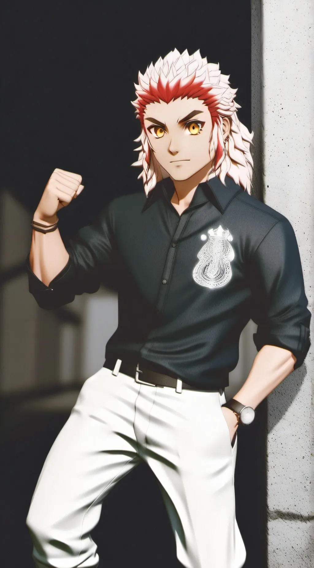 ai character: rangoku background
