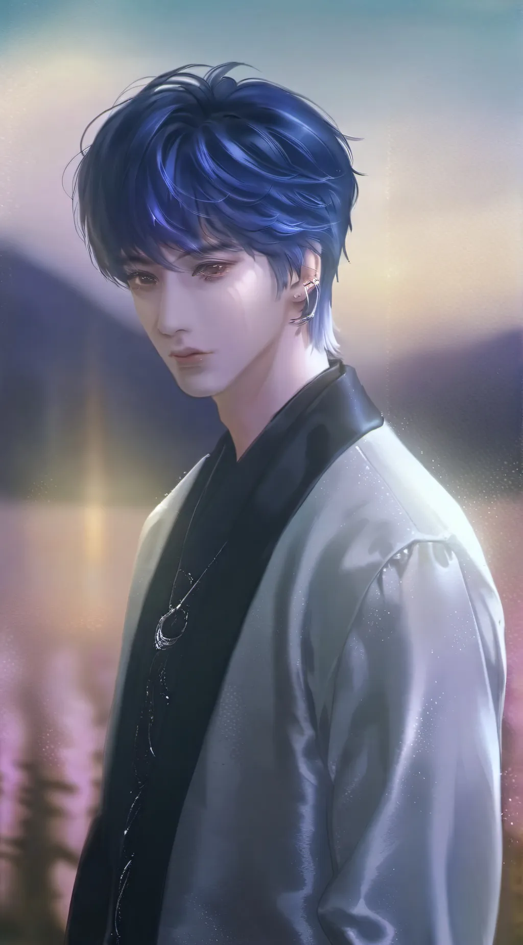 ai character: Carter✨✨✨ background