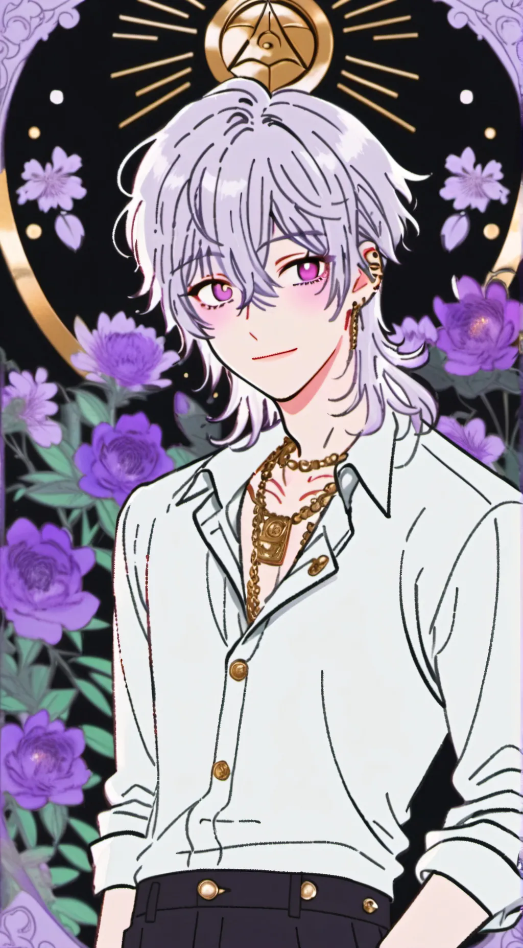 ai character: liam background