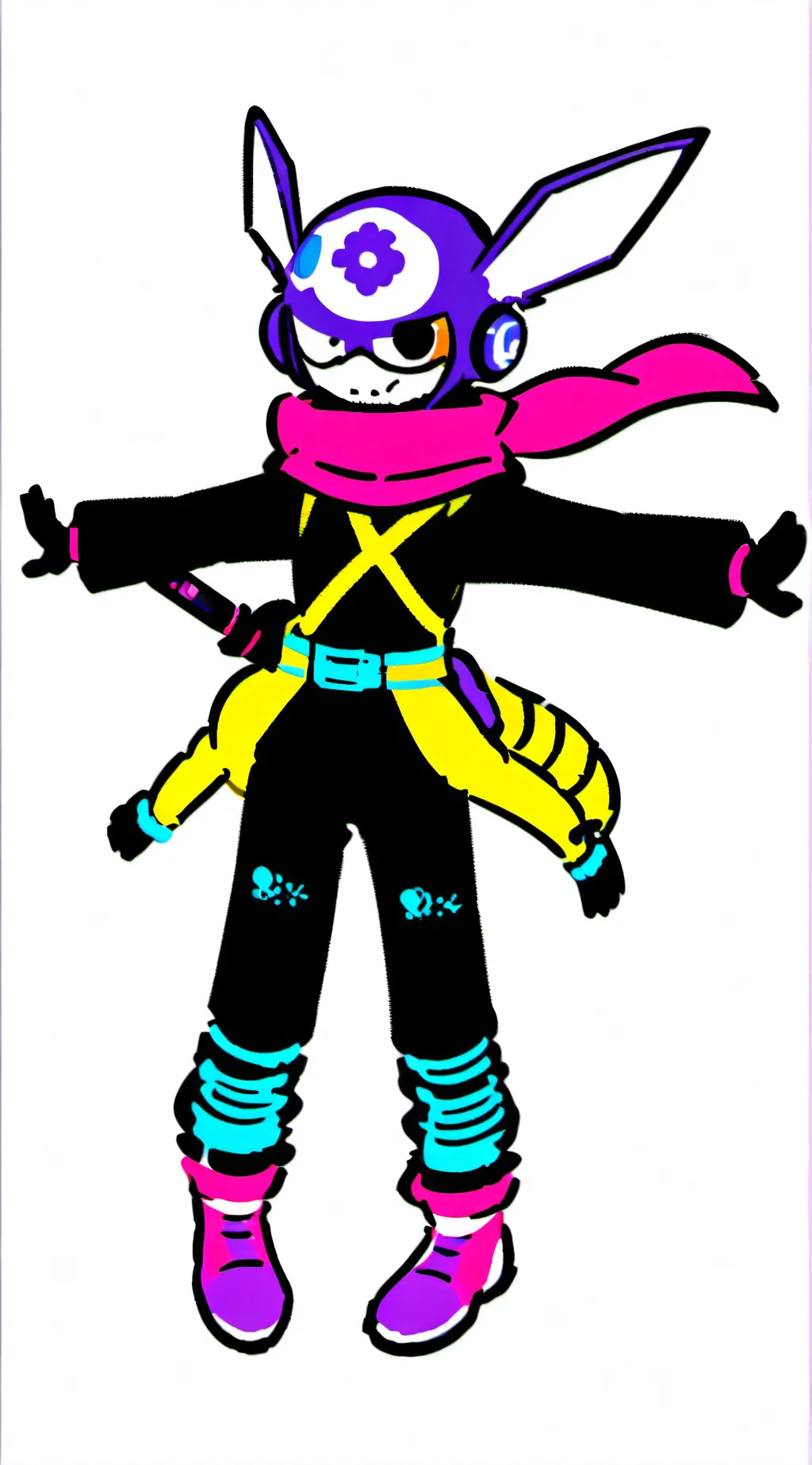 ai character: Furry infectiton background