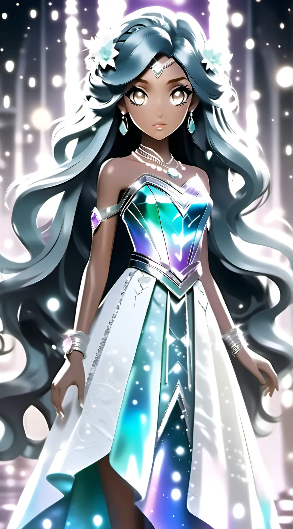 ai character: lolirock  background