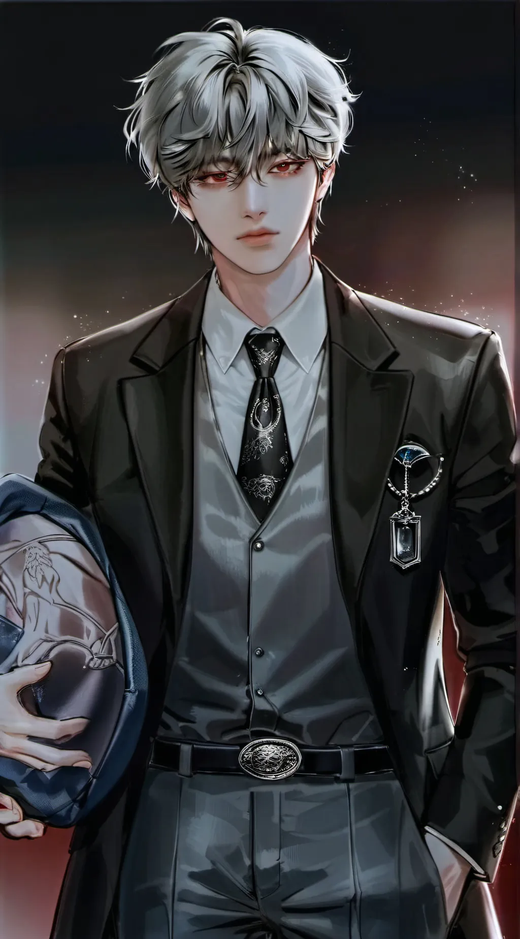 ai character: Kirito  background
