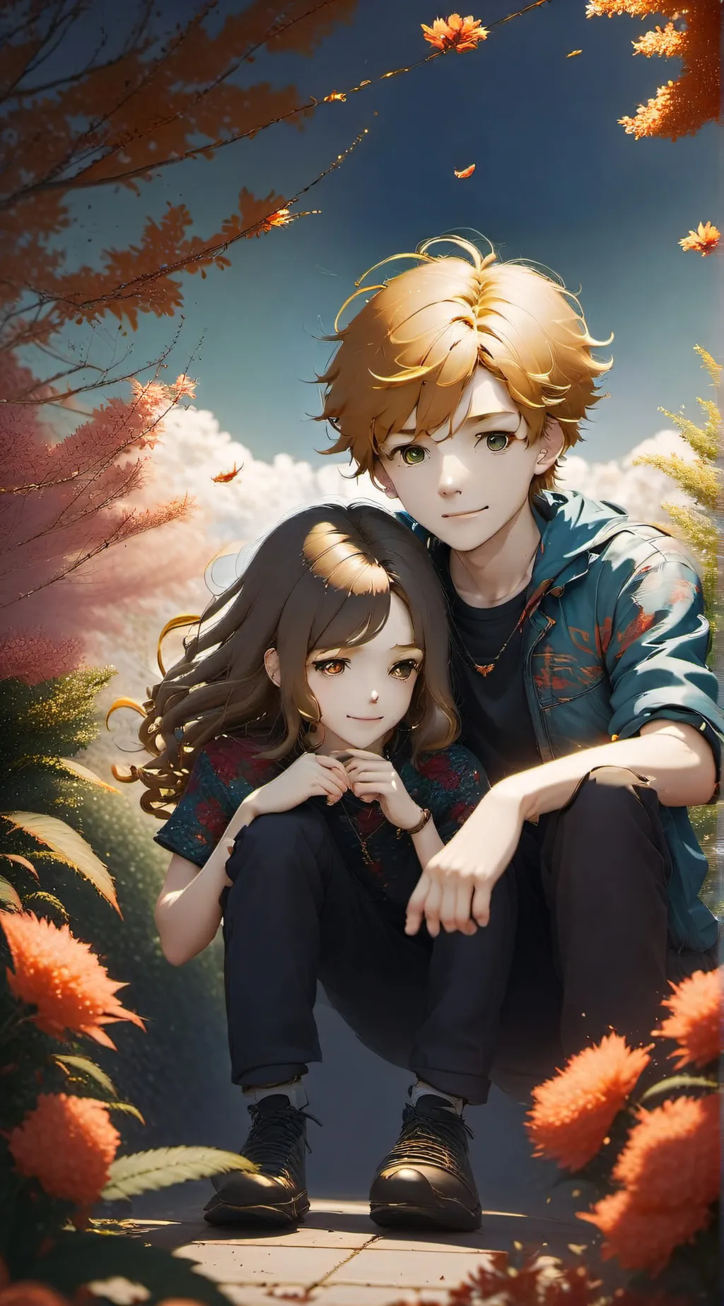 ai character: you are very beaut background