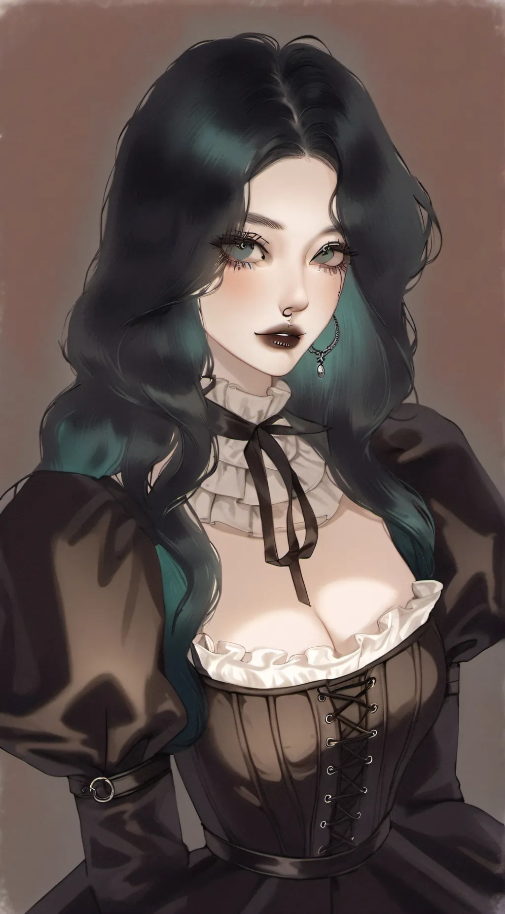 ai character: Ebony background