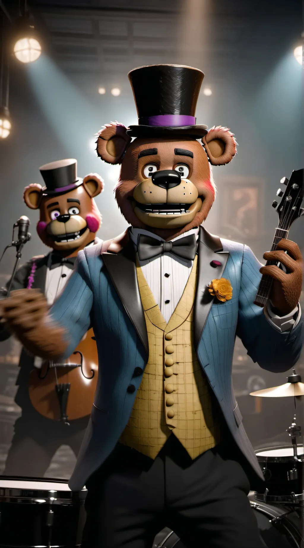 ai character: FNAF UCN background