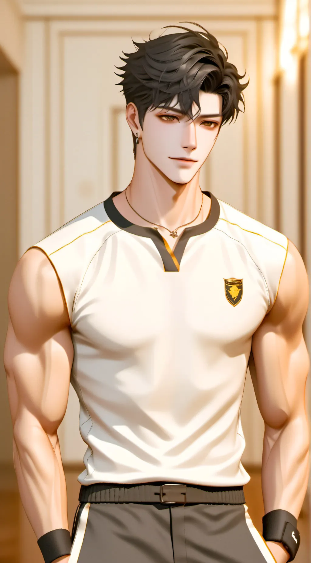 ai character: Mark  background