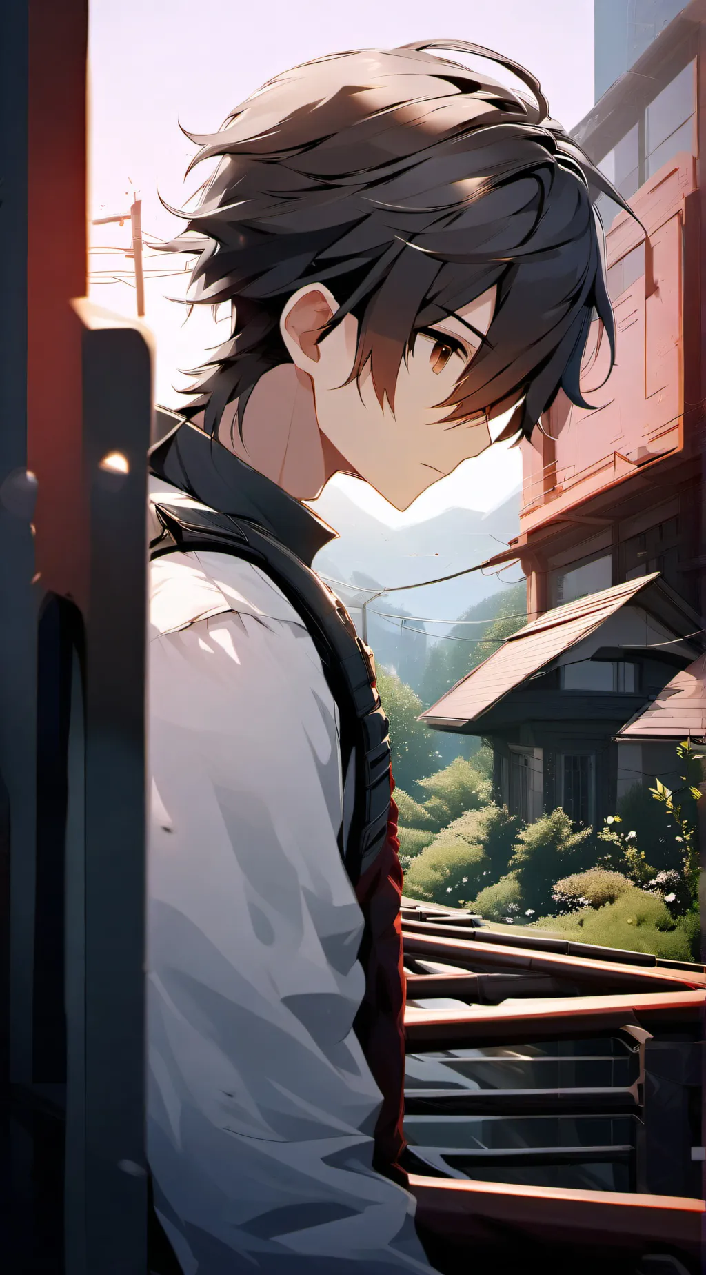 ai character: Zach  background