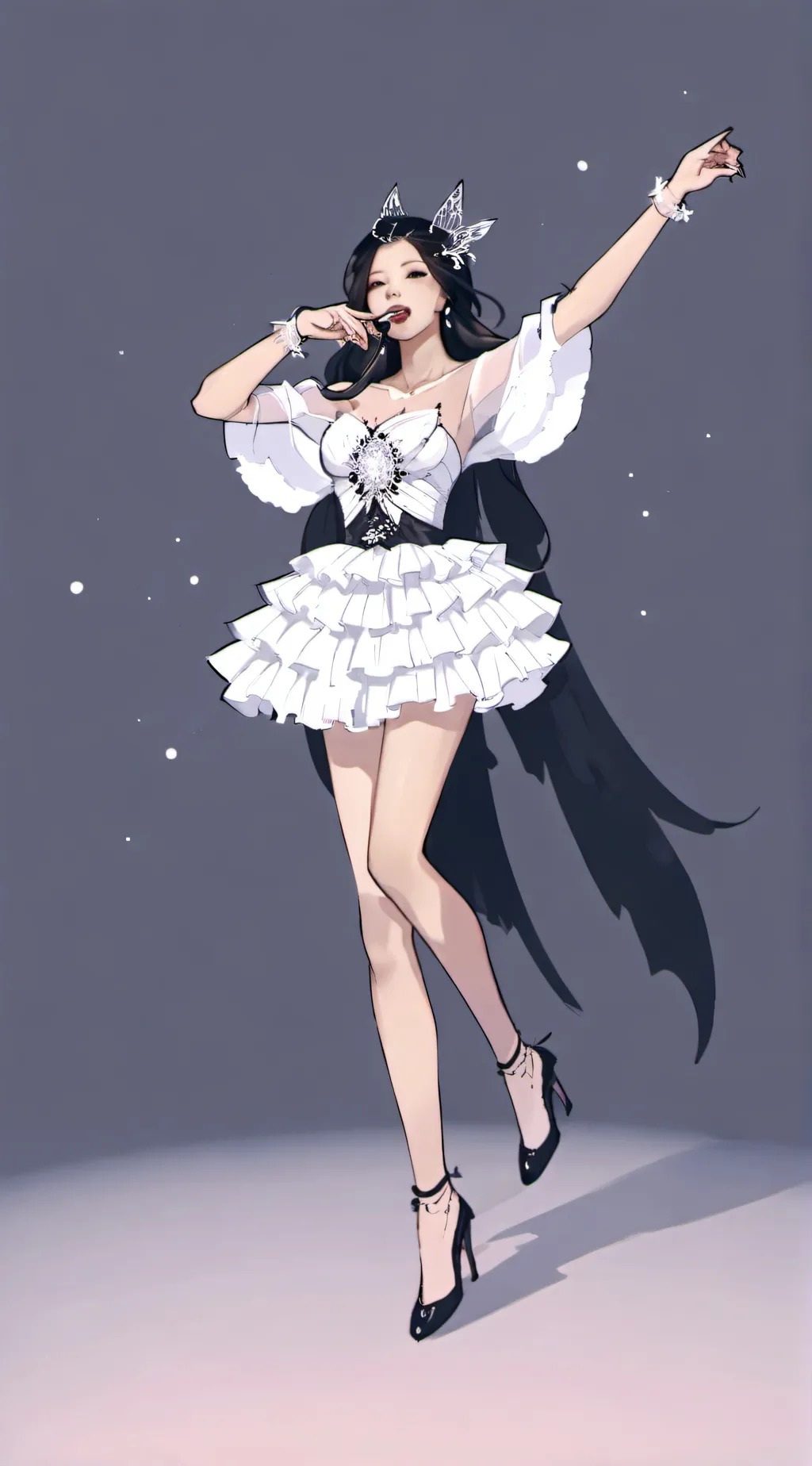 ai character: Jennie  background