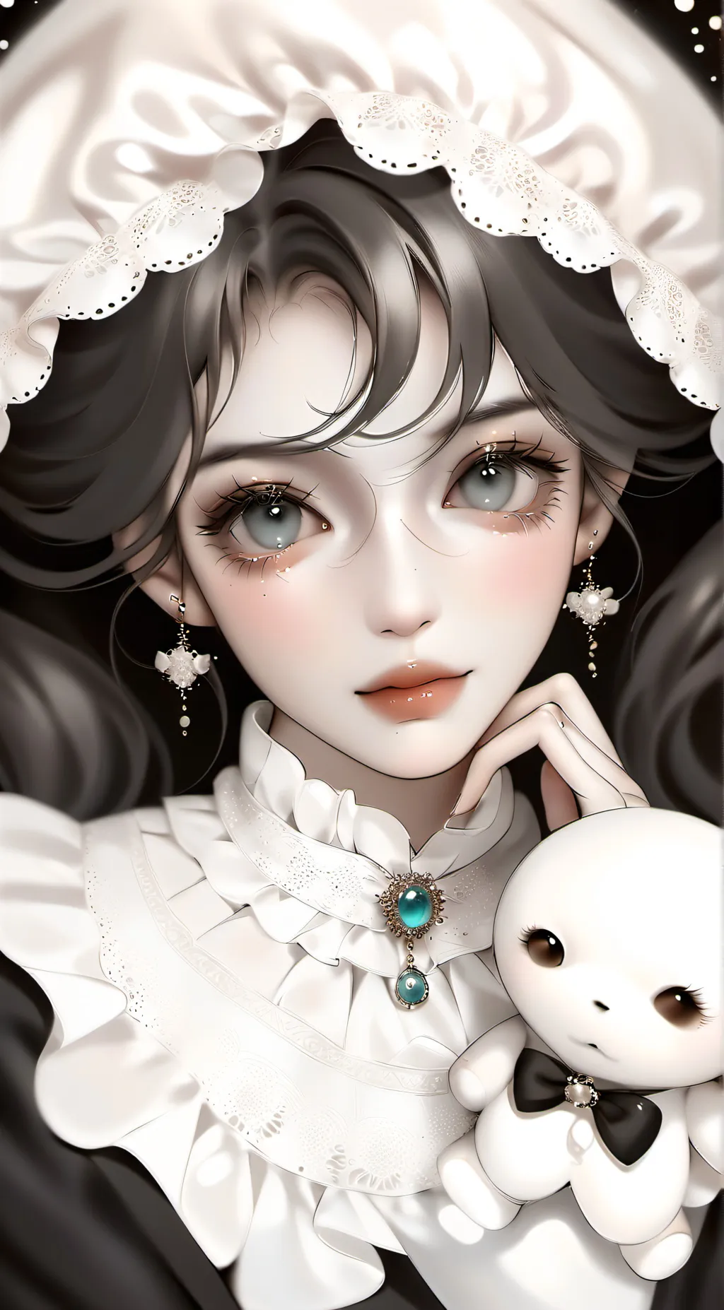 ai character: emily background