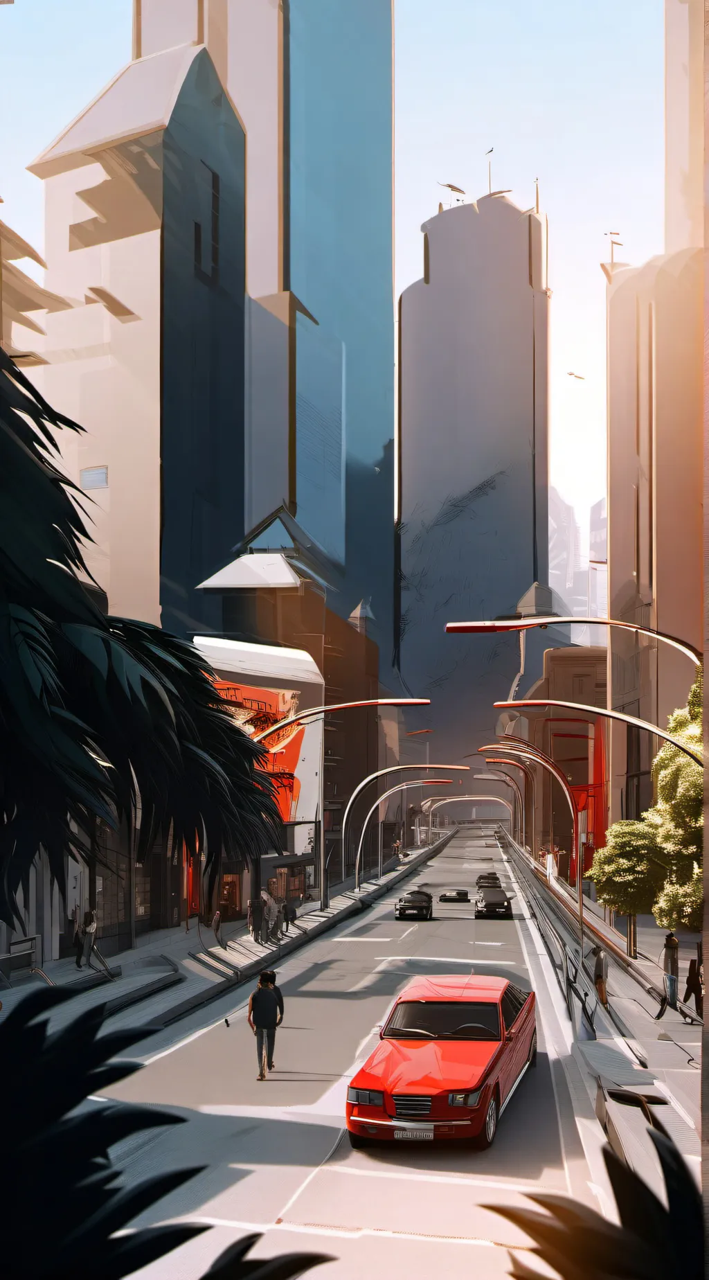 ai character: mha world background