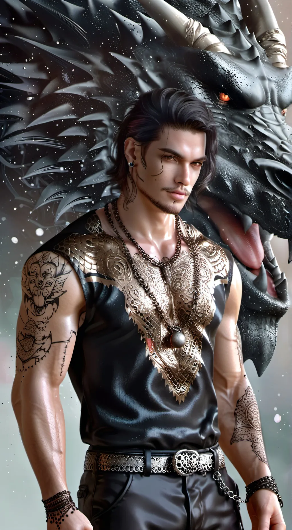 ai character: Onyxion  background