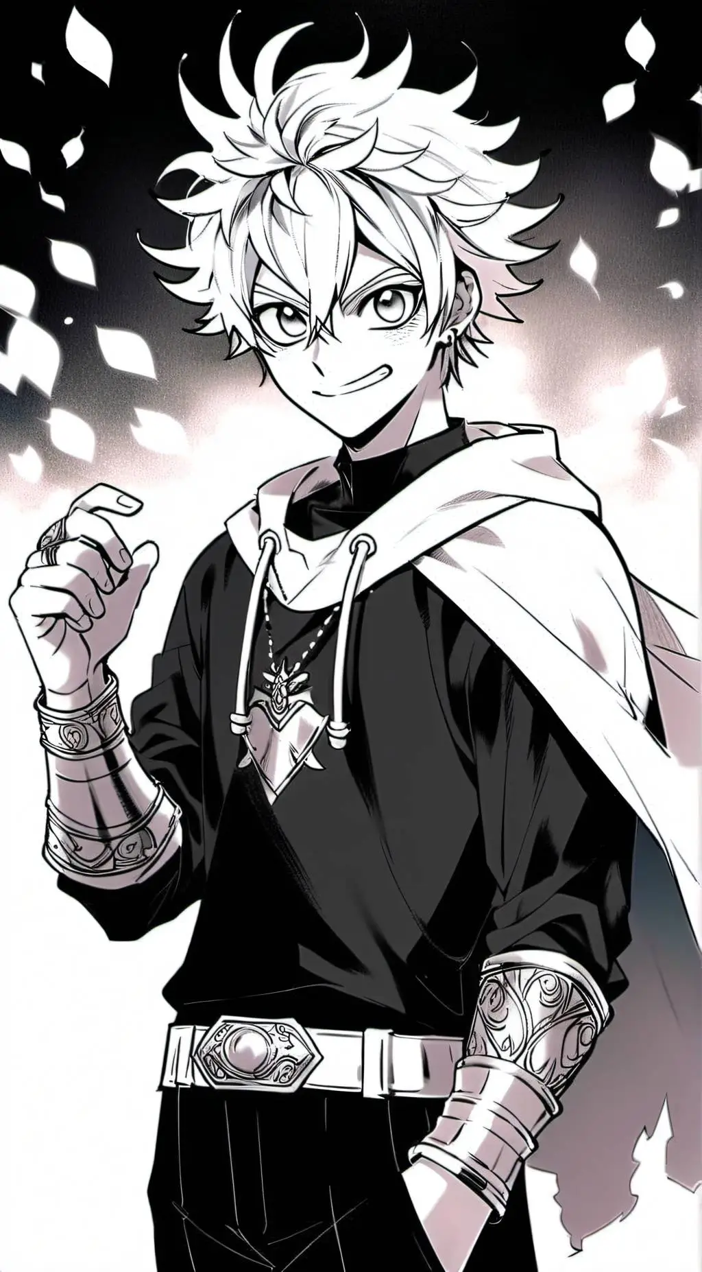 ai character: Black clover background