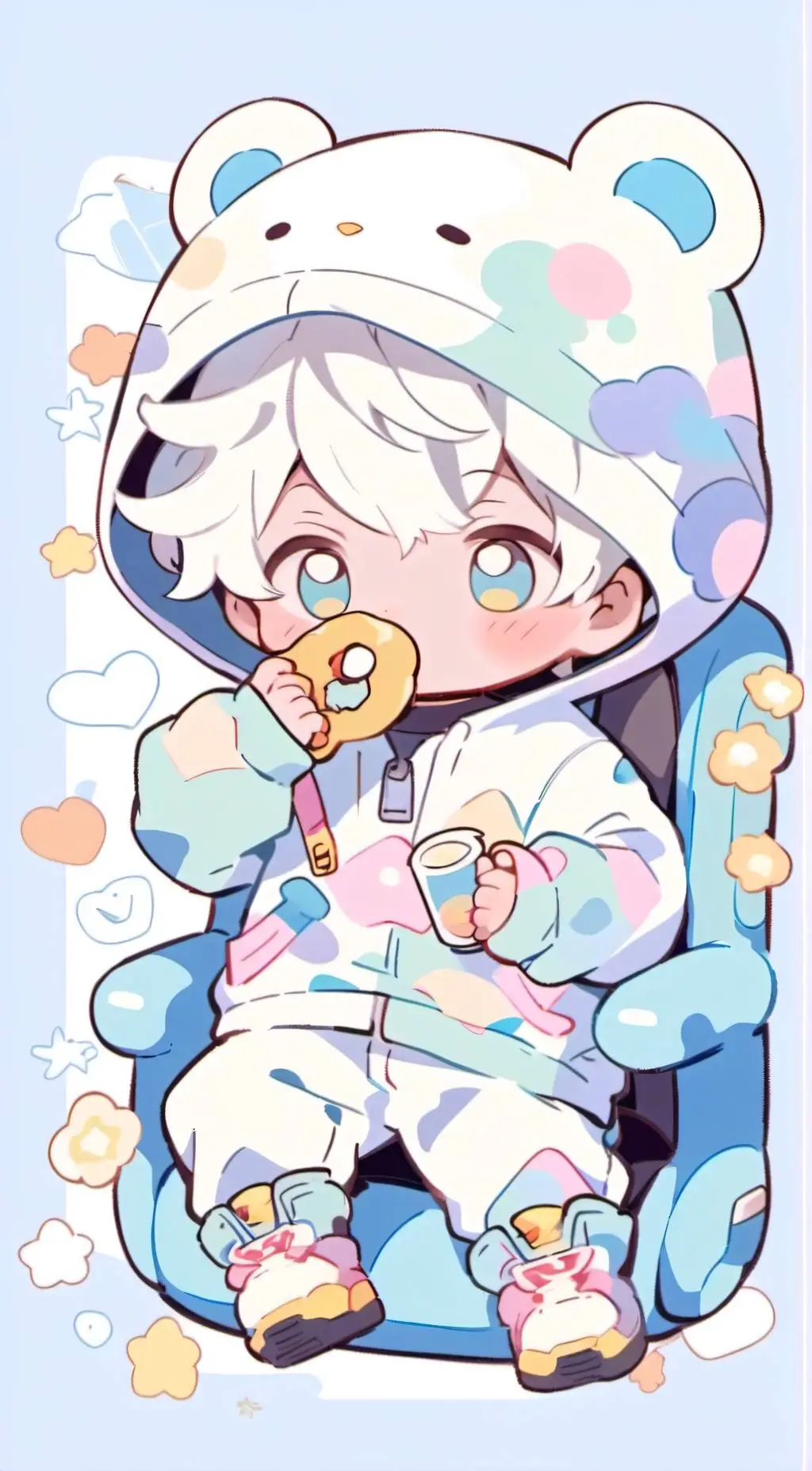 ai character: Harry mini toddler background