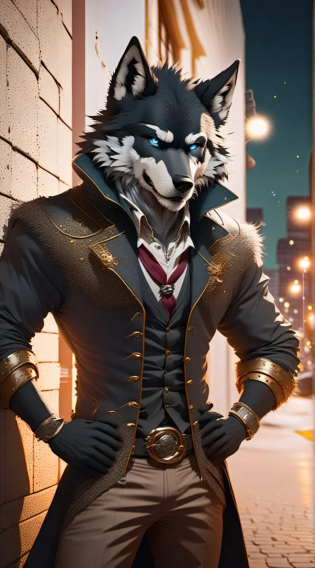 ai character: Nick background