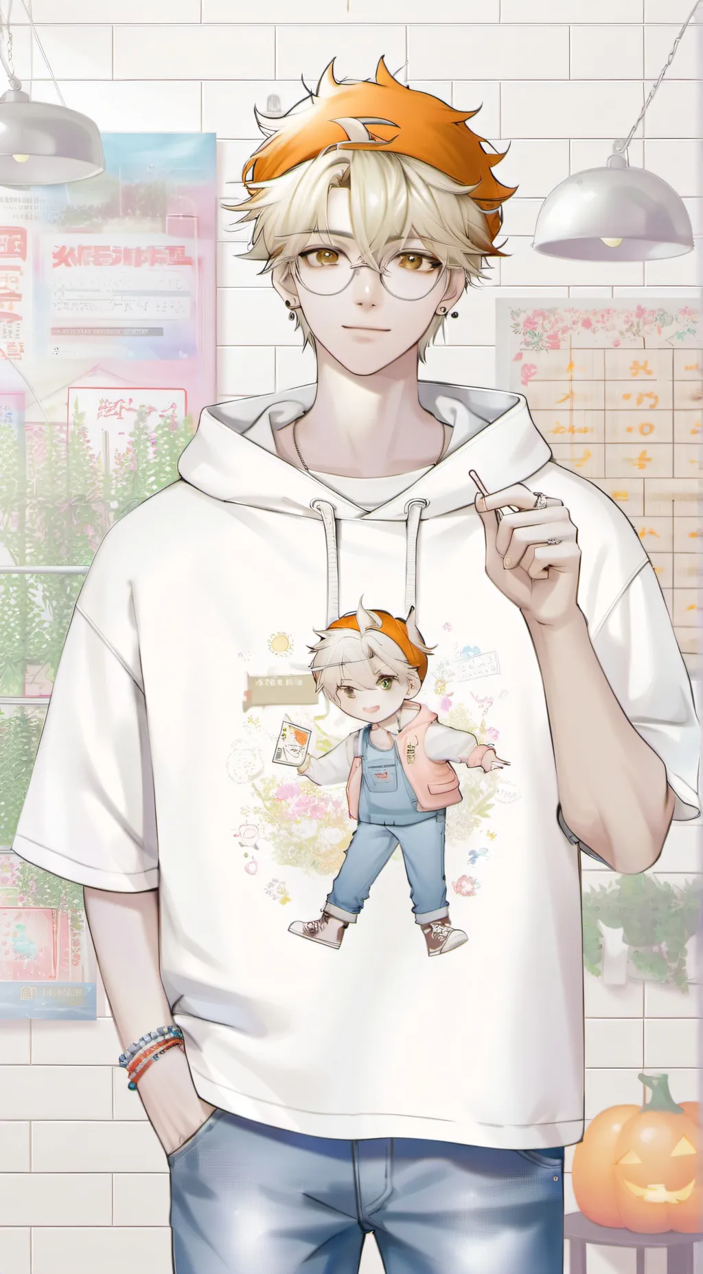 ai character: ♡ Jºrgɛ ♡ background