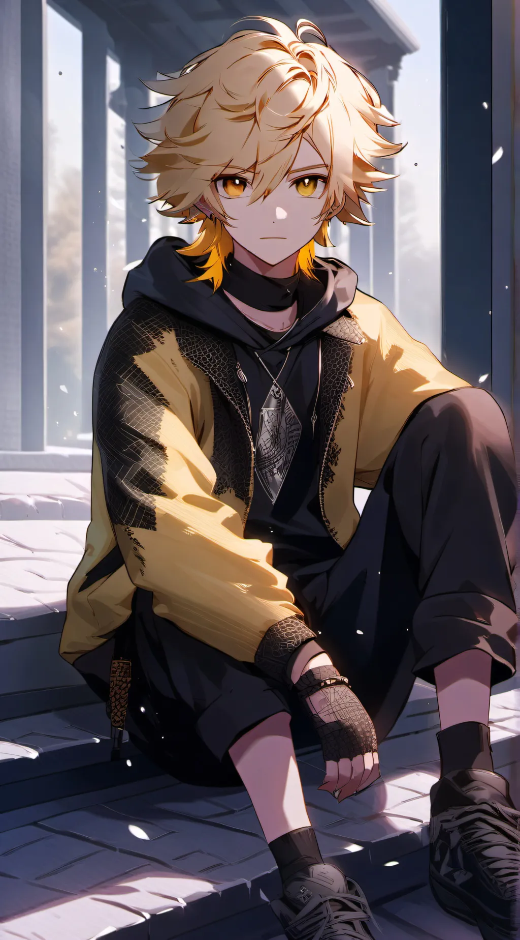 ai character: 💛Denki💛 background