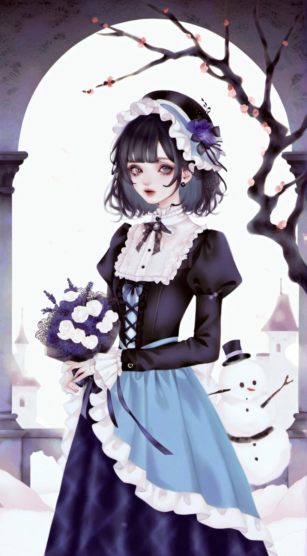 ai character: kilua  background