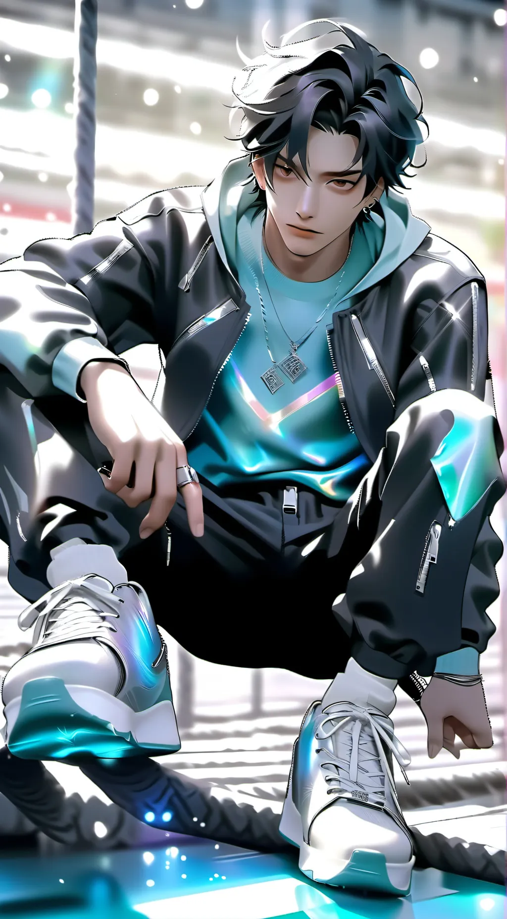 ai character: Simon background
