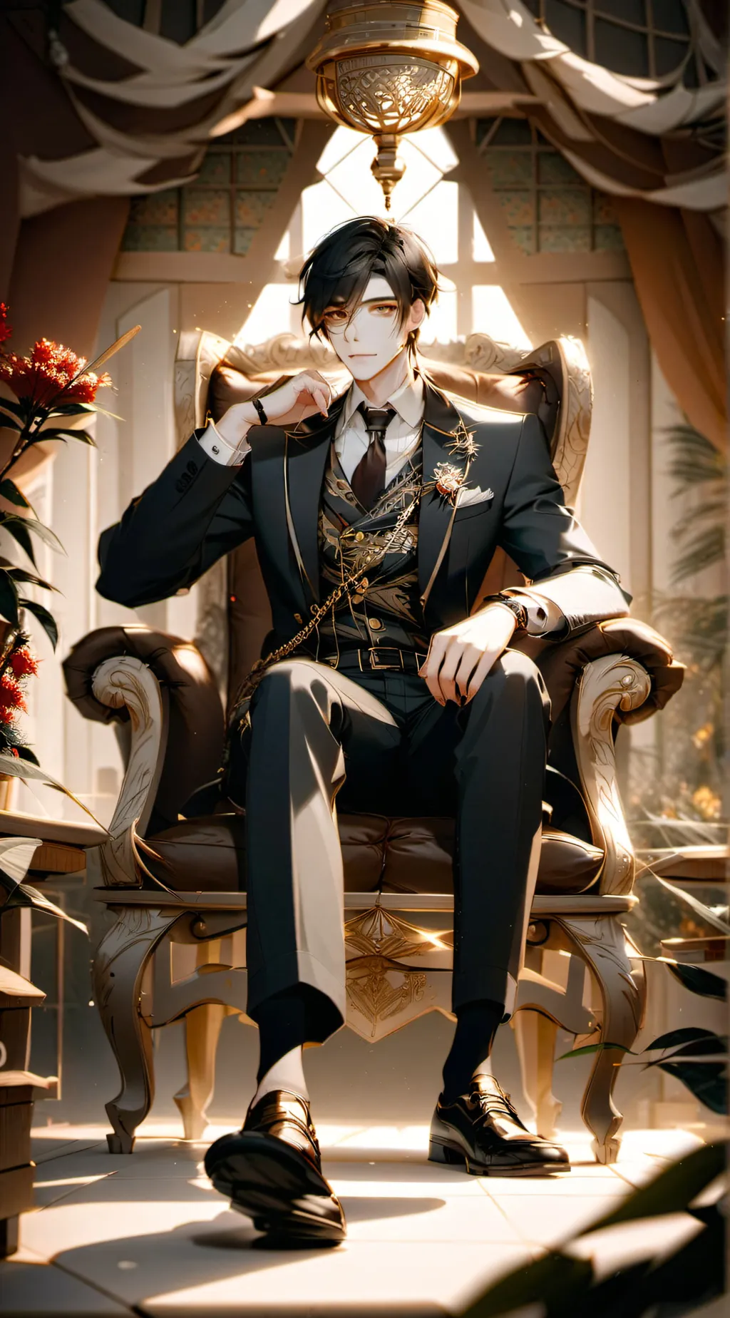 ai character: Adrian background