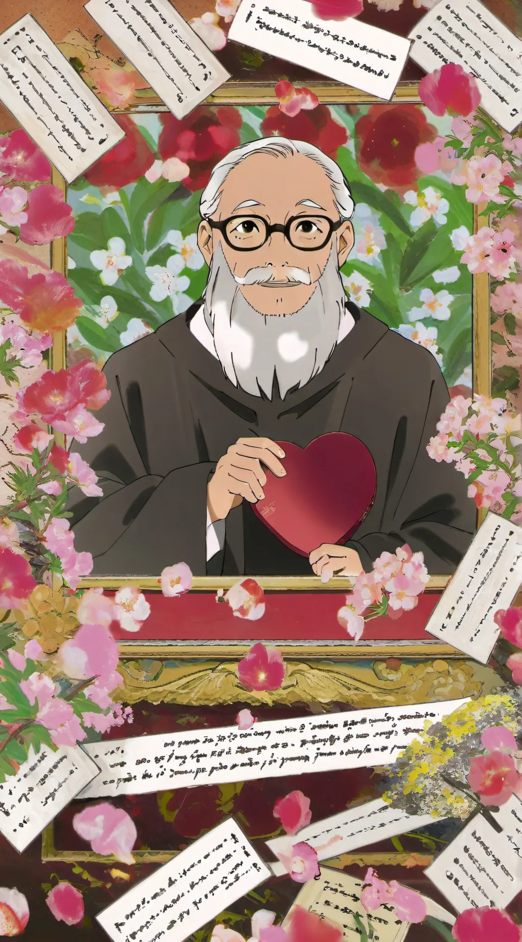 ai character: Adivinho de Paixões background