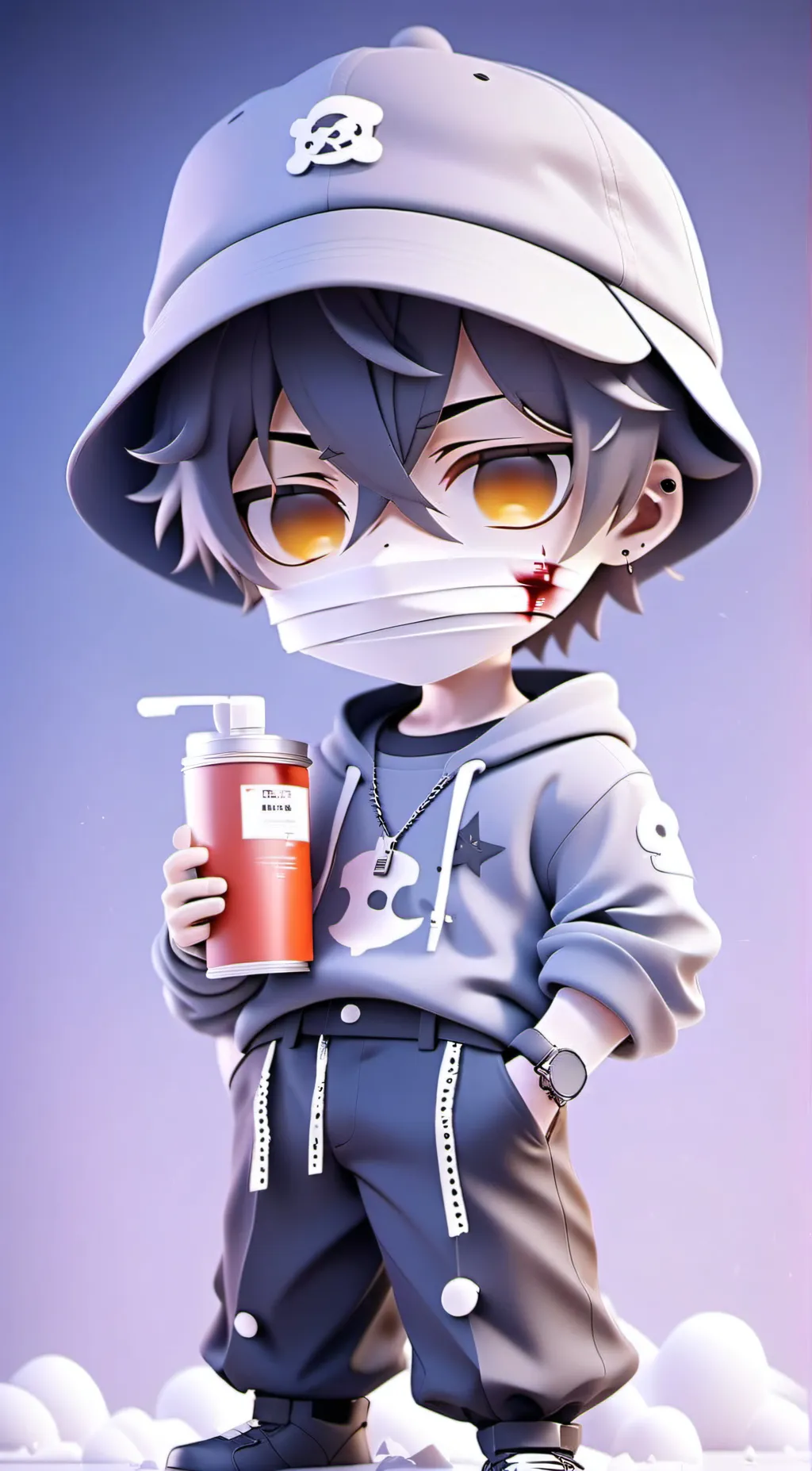 ai character: Zack from AOD background