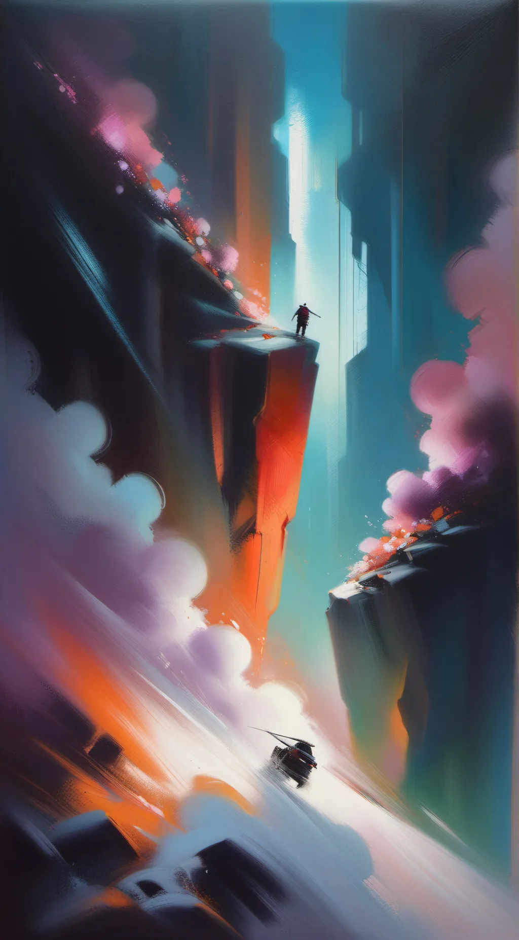 ai character: Smiling friends  background