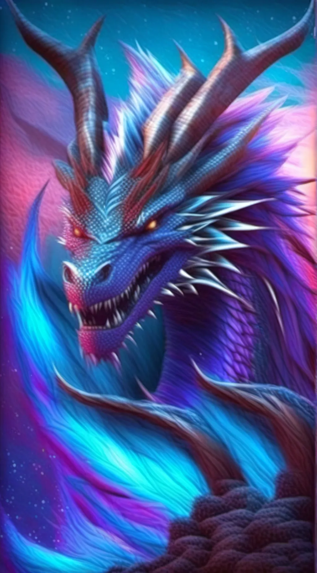 Talkie AI - Chat with galaxy dragon 