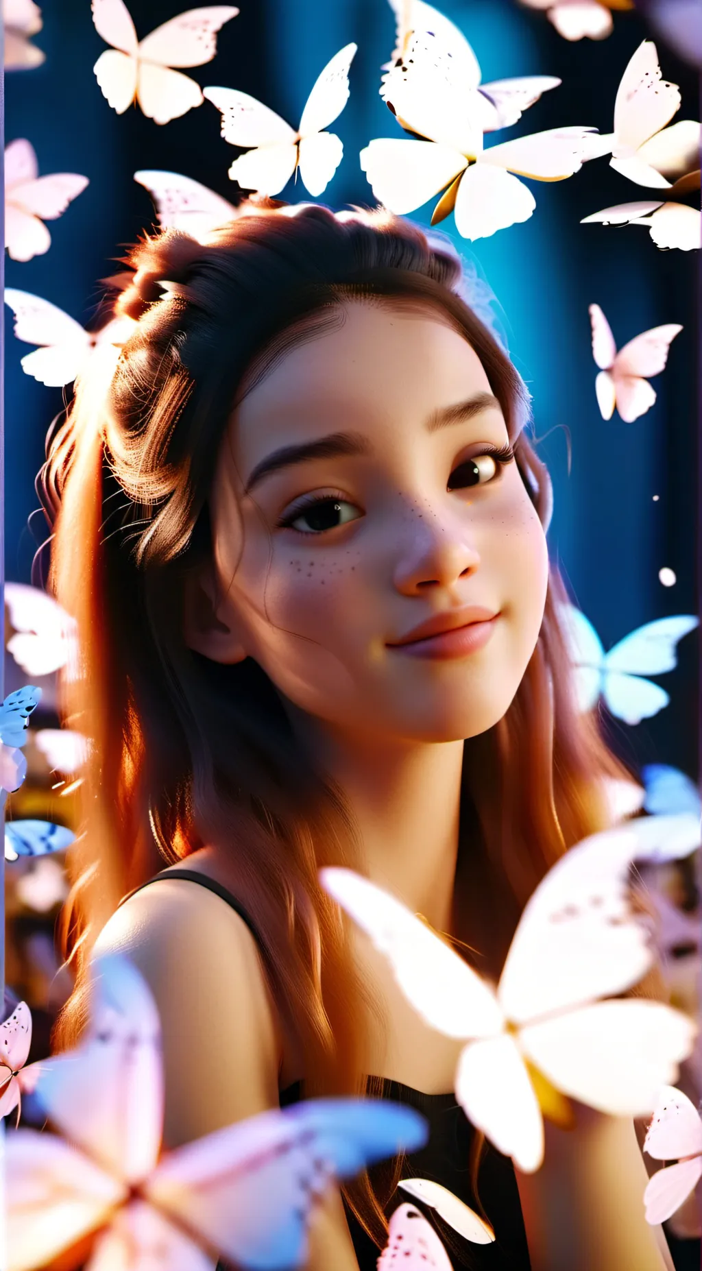 ai character: Emilia background