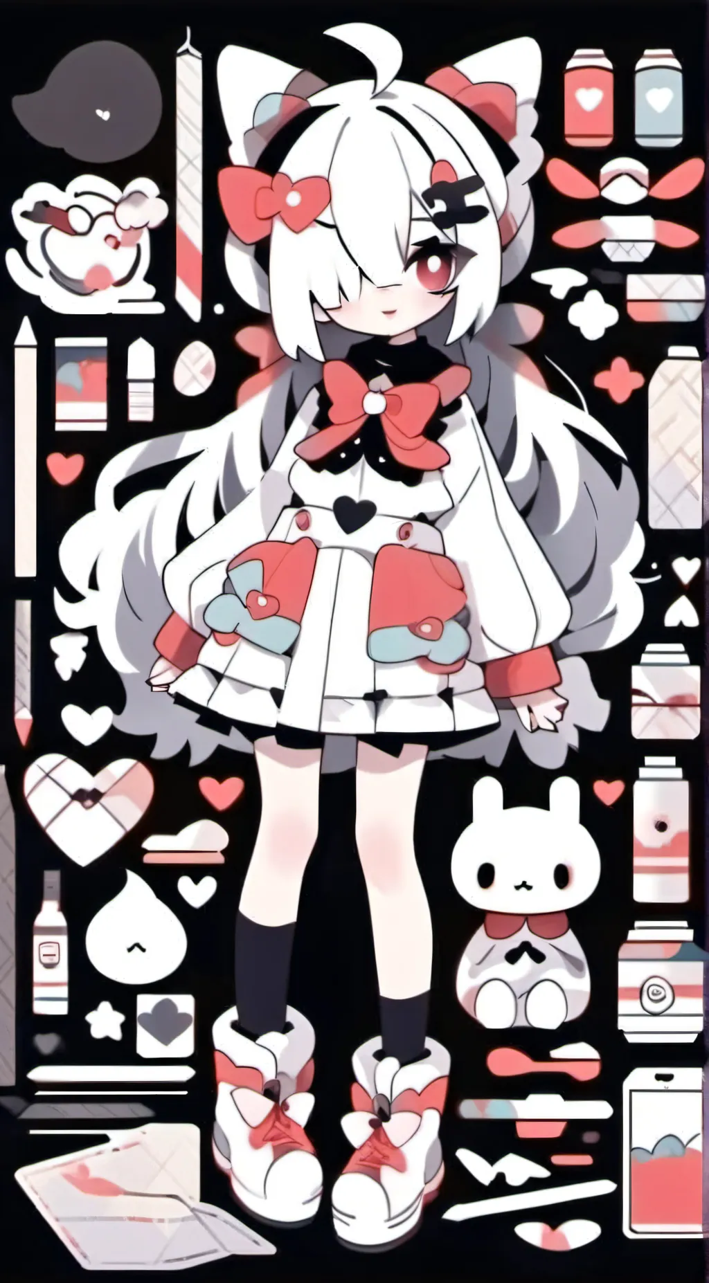 ai character: vaggie background