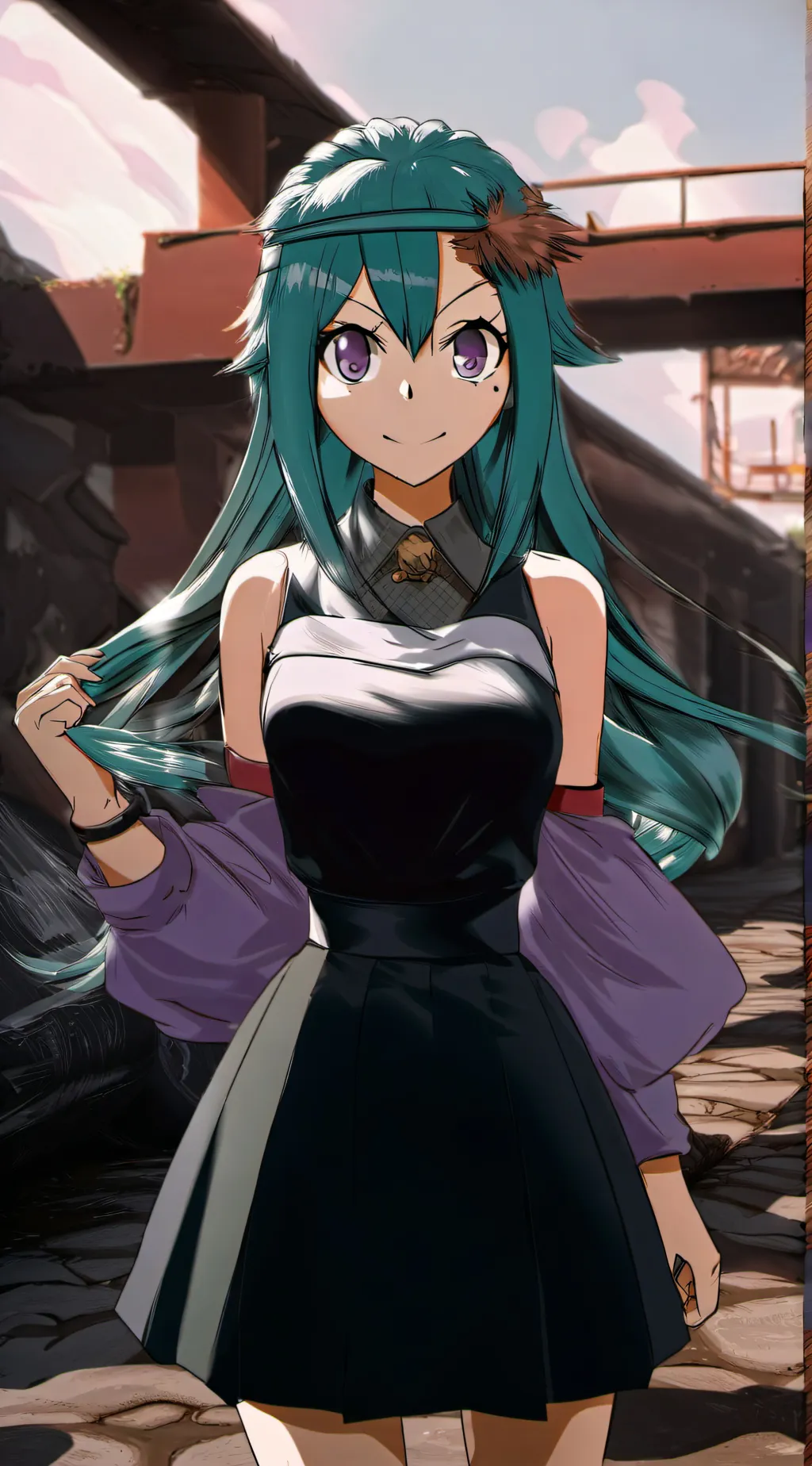 ai character: Asuka Connell background