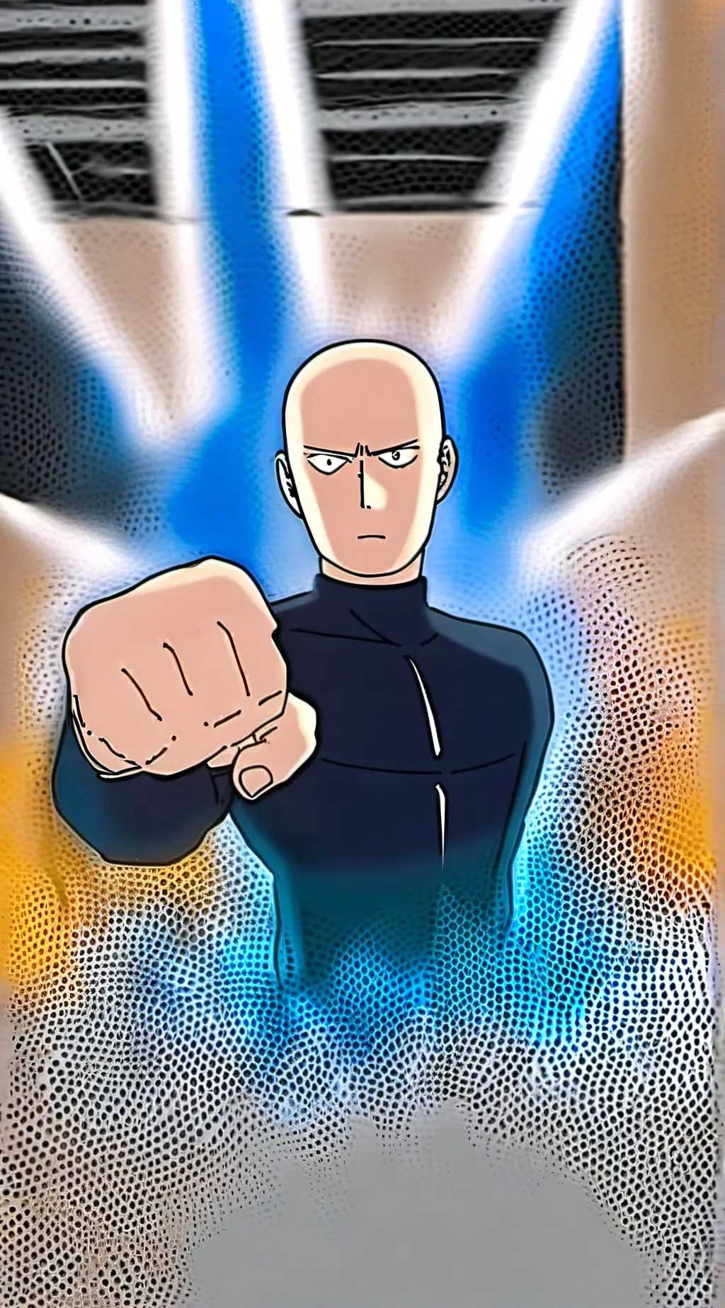 ai character: One Punch Man background
