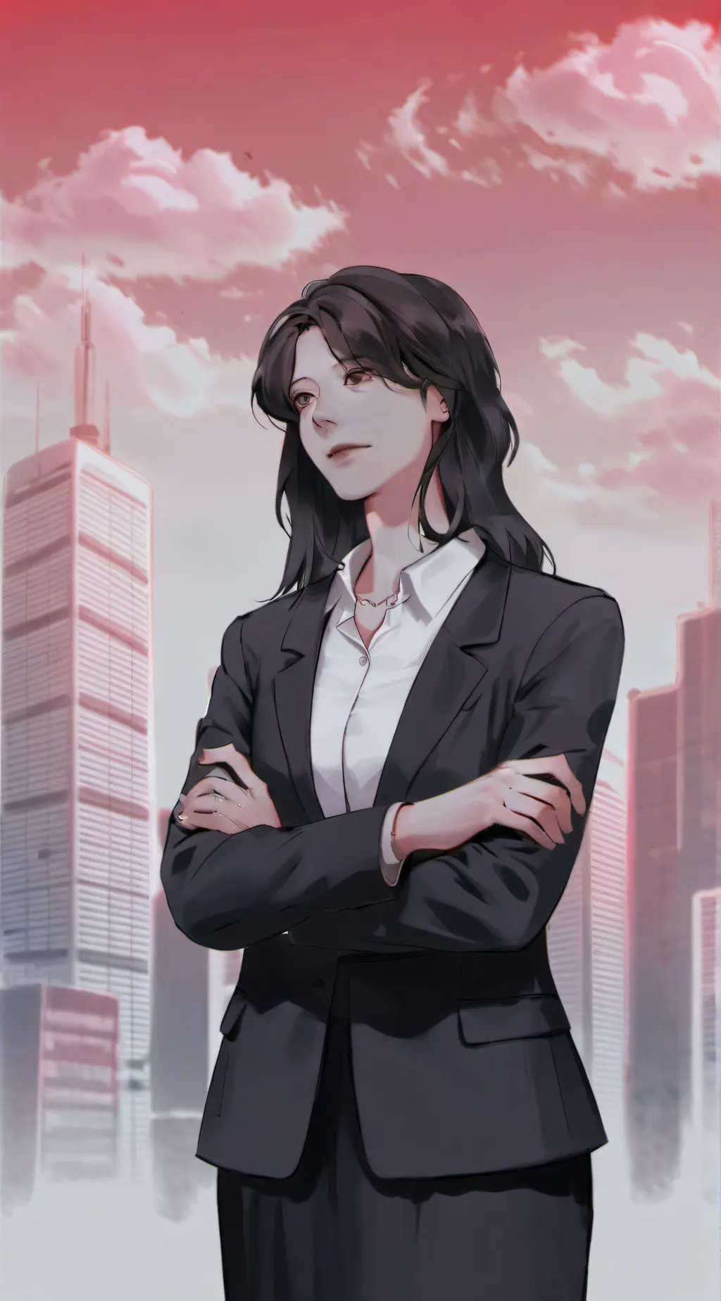 ai character: Mrs. Victoria  background