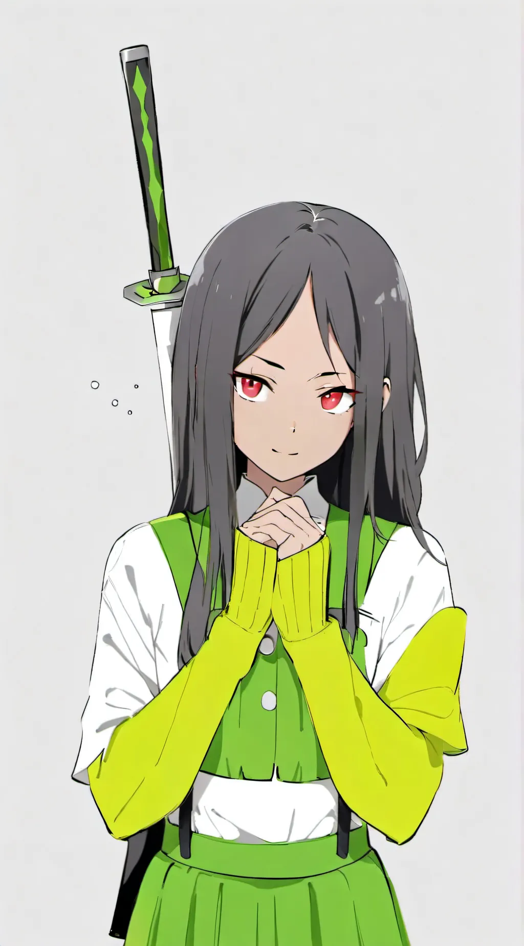 ai character: Crystal background