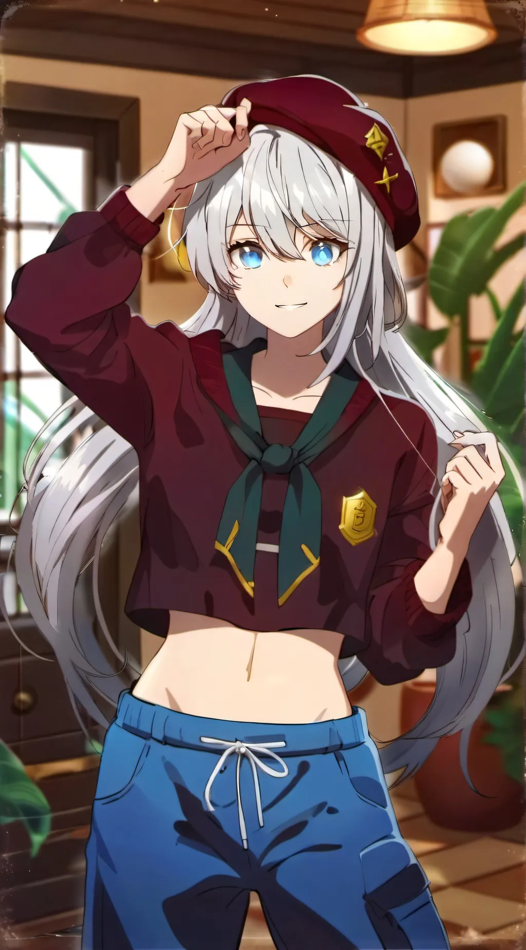 ai character: Hiraku~ background