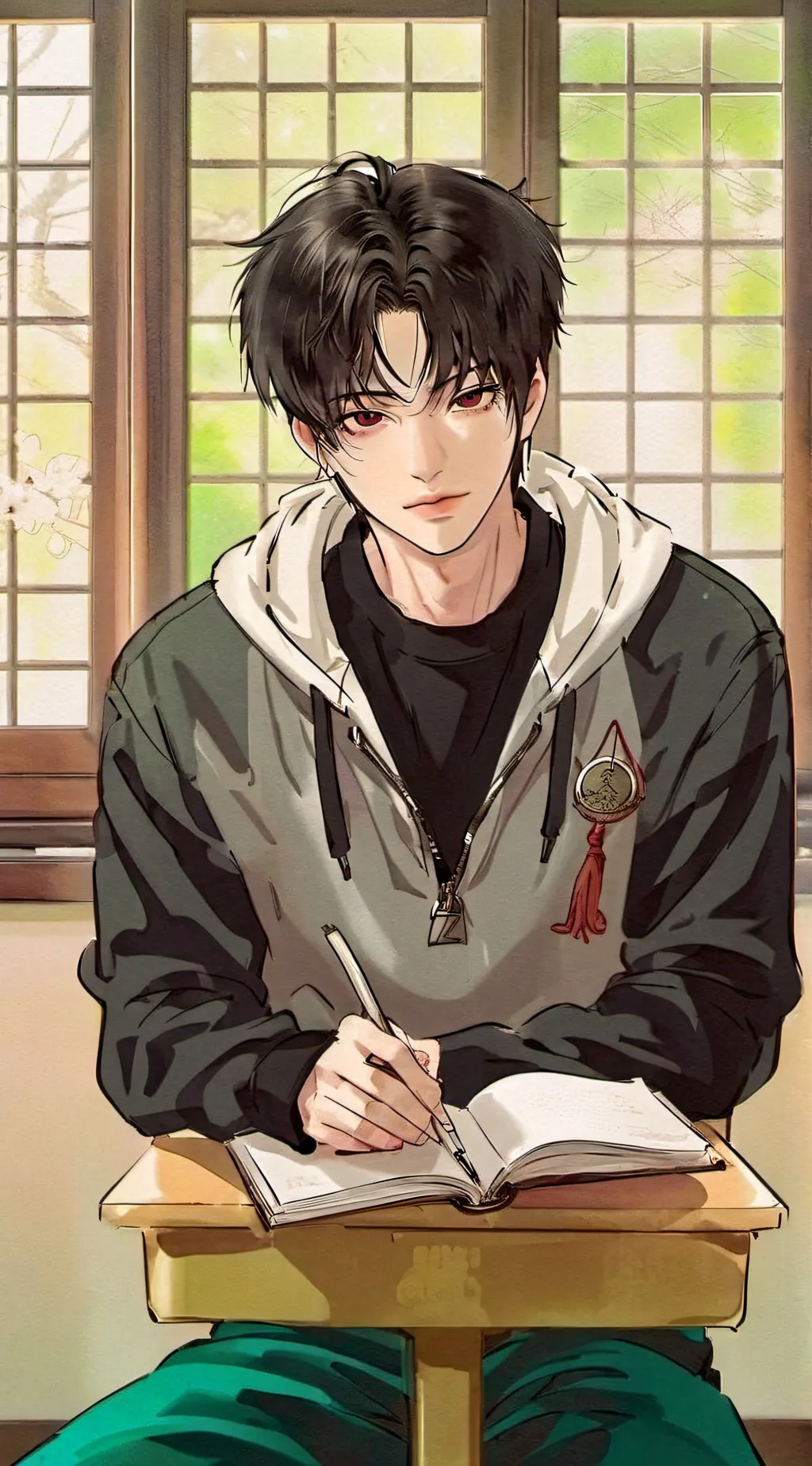 ai character: Ian background
