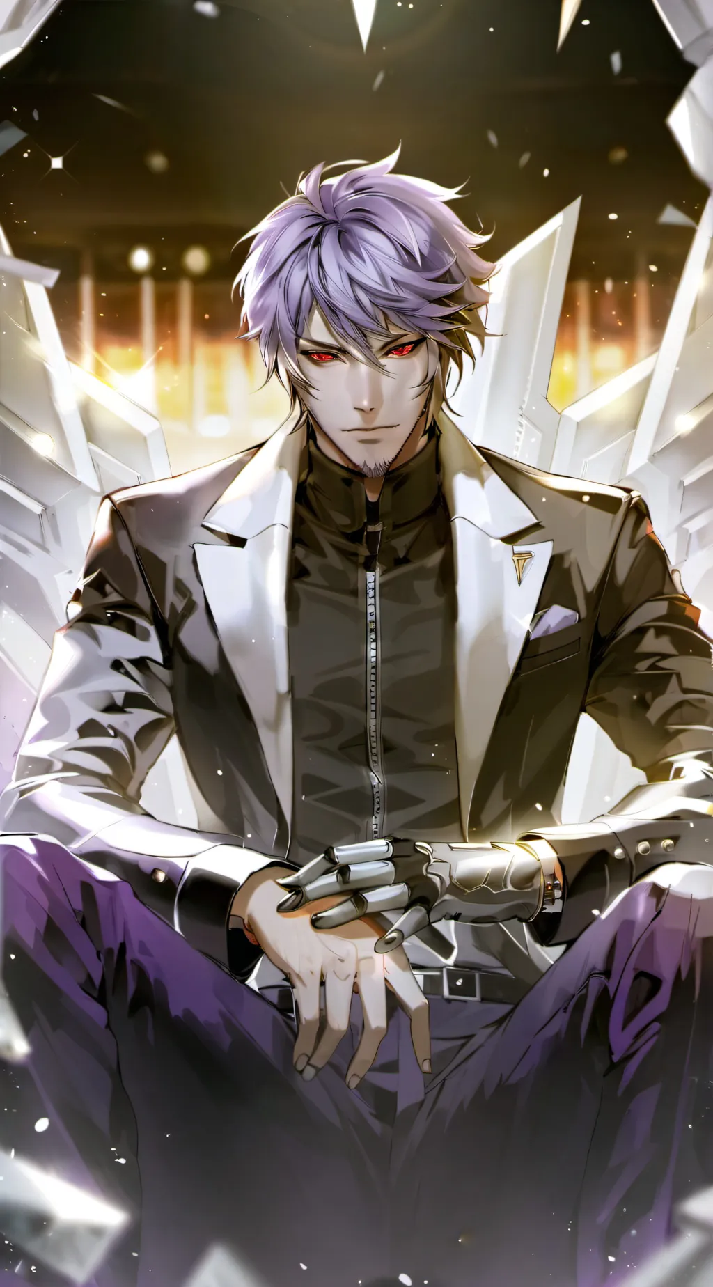 ai character: Megatron (Human)  background