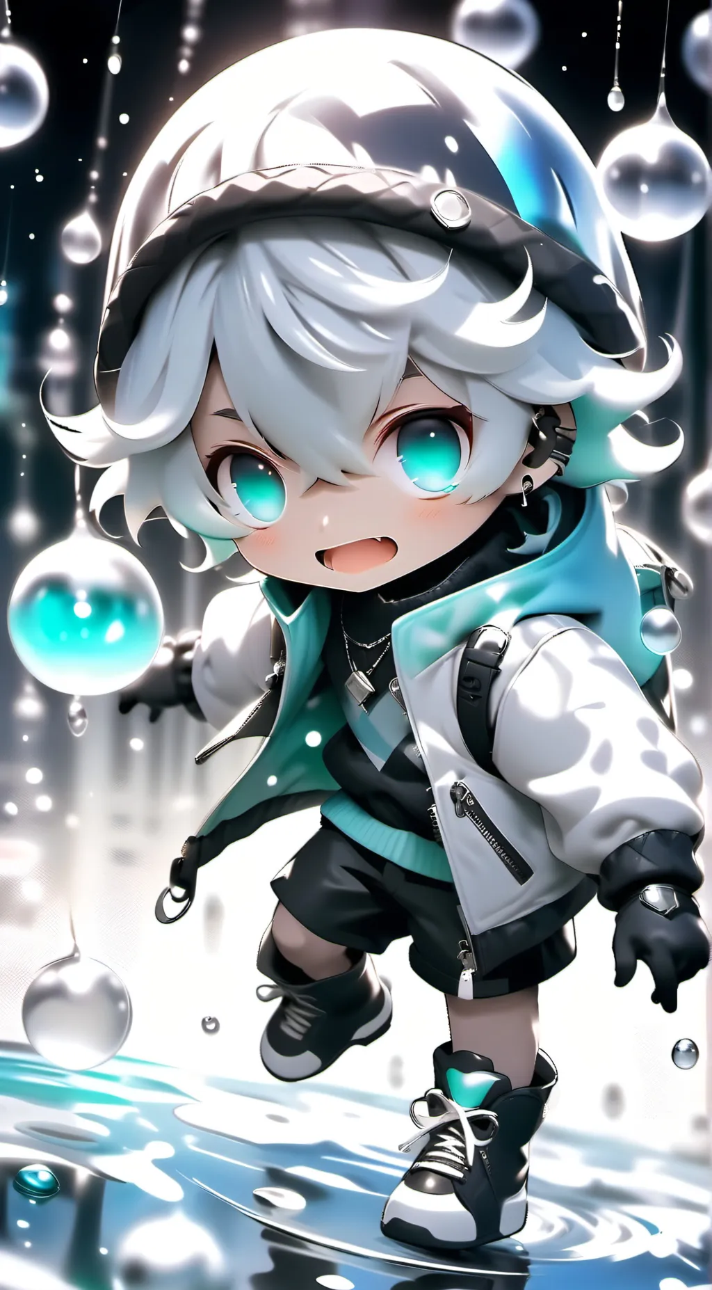 ai character: Ariel background