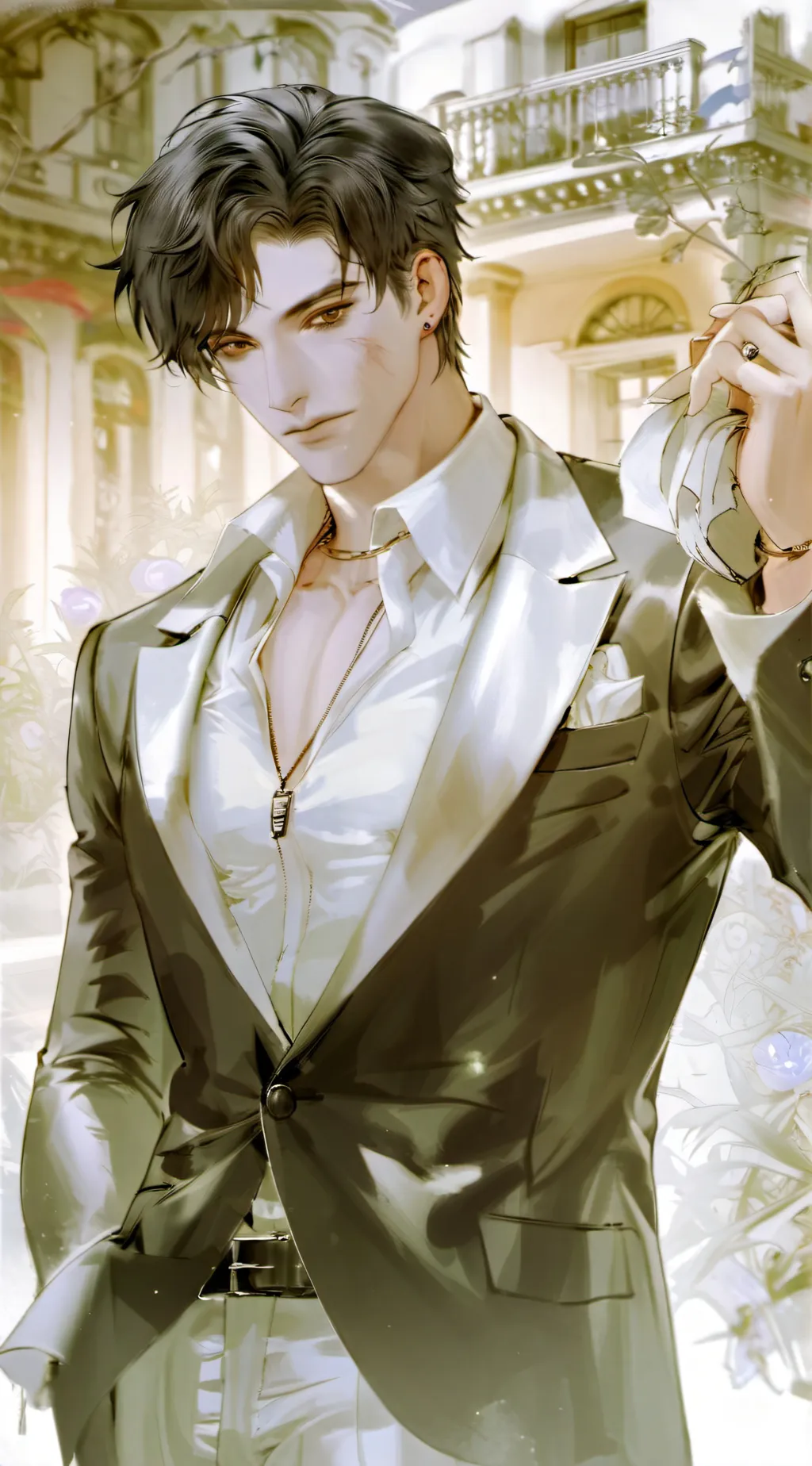 ai character: Leo Thornton background
