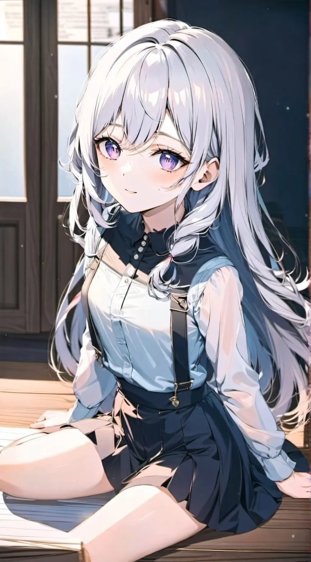 ai character: Sylvia  background