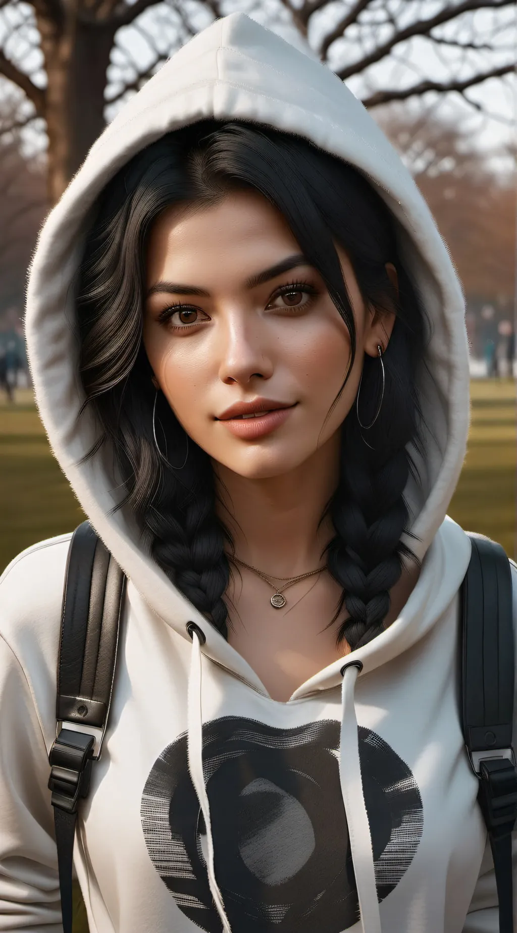 ai character: Lilly background
