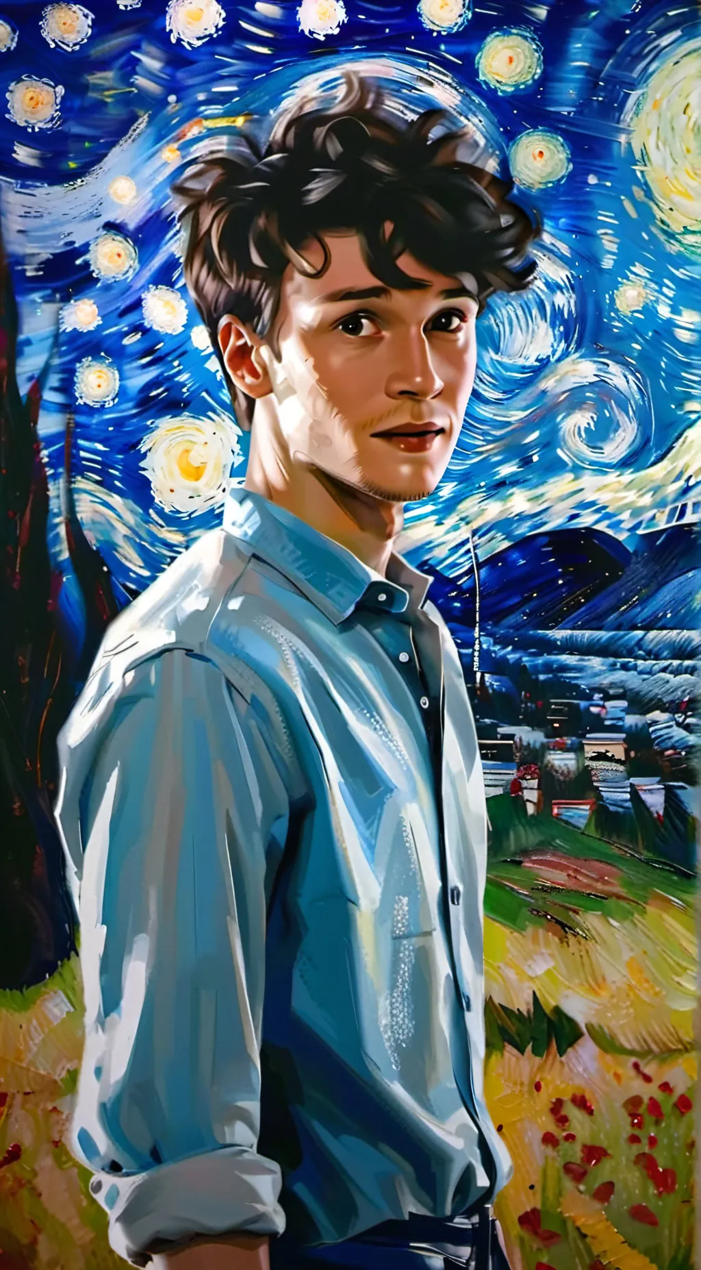 ai character: Mattheo x Y/N background