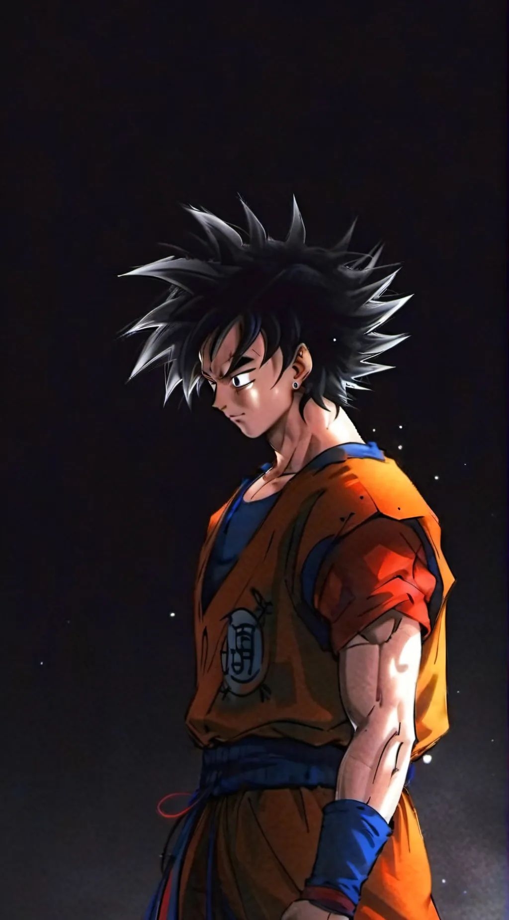 ai character: dragon Ball  background