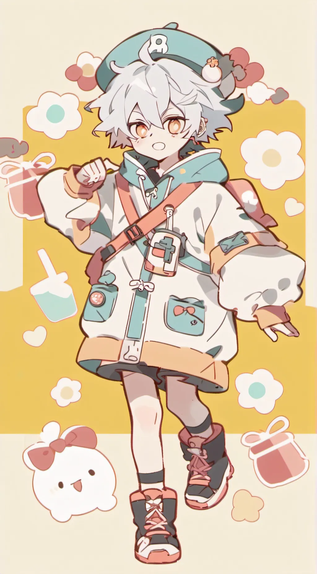 ai character: Bakugo background