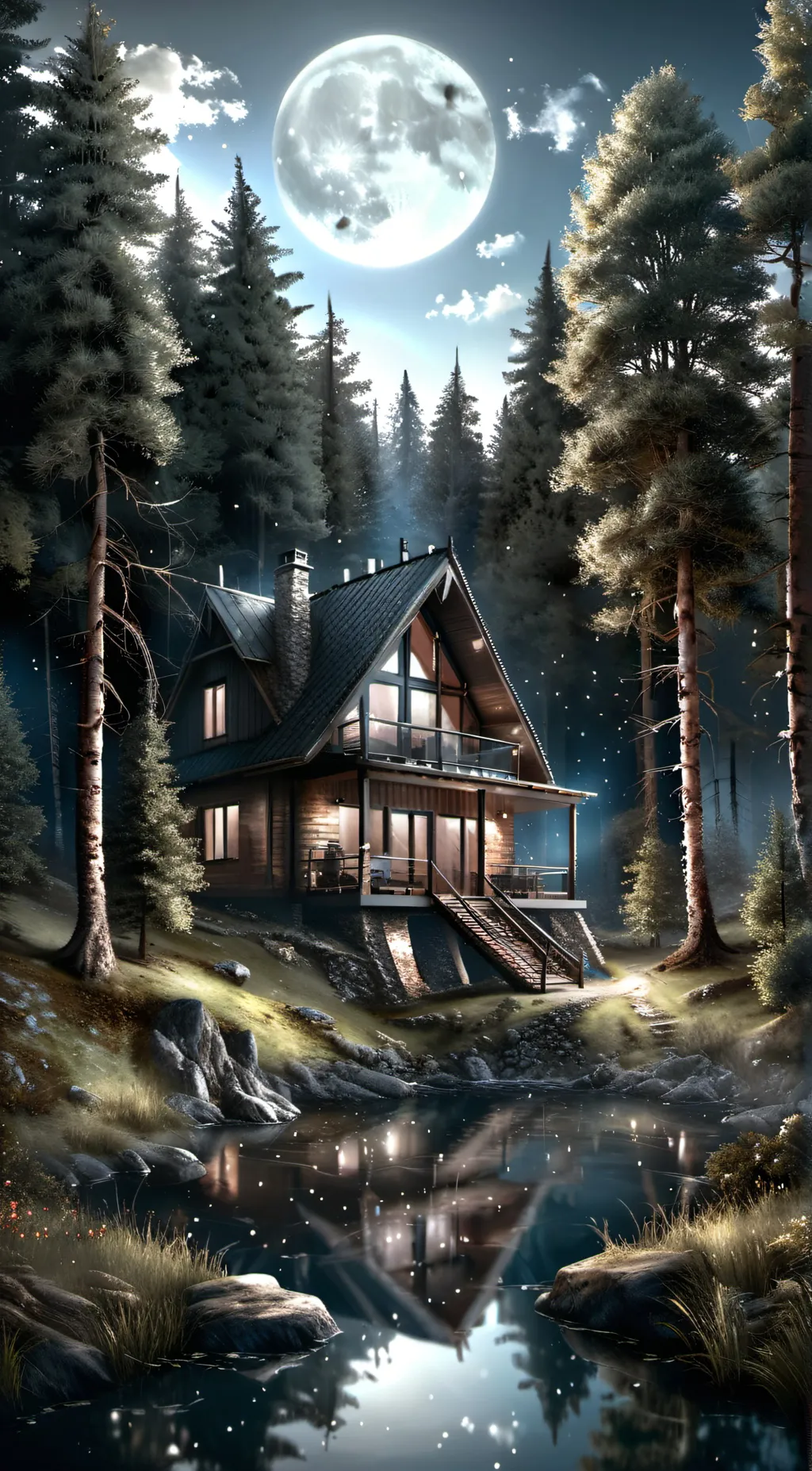 ai character: Gravity falls background