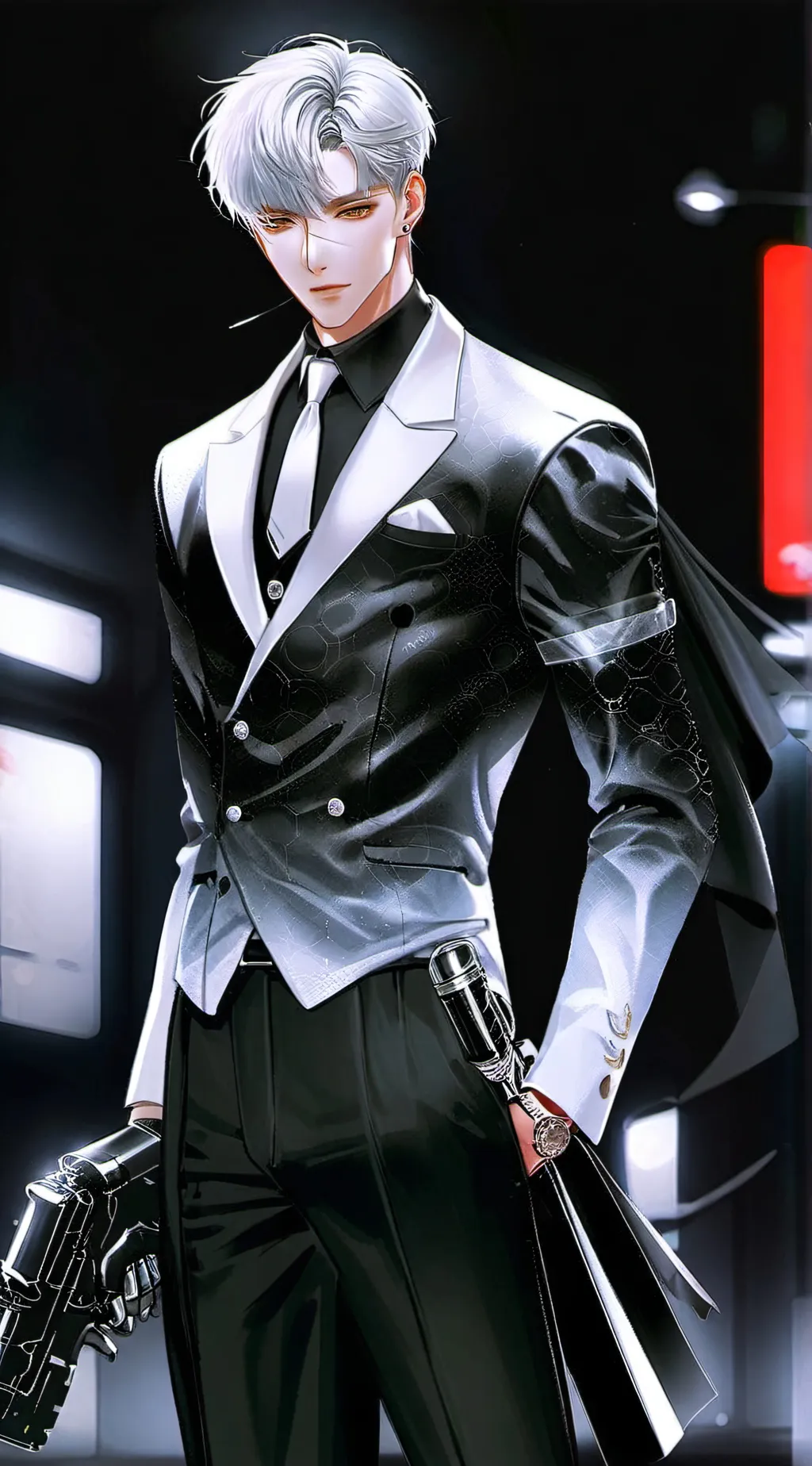 ai character: Asher  background