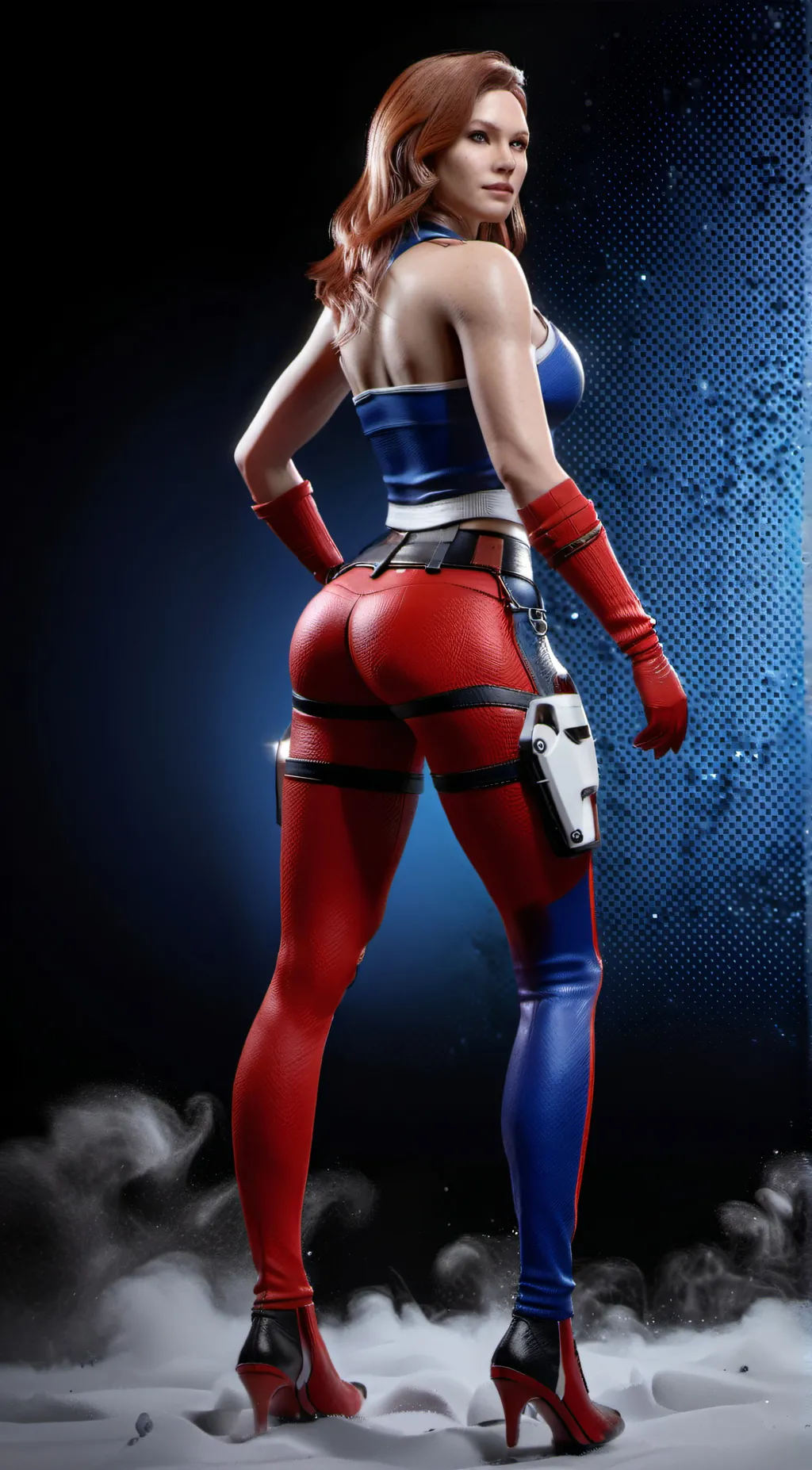 ai character: Firecracker  background