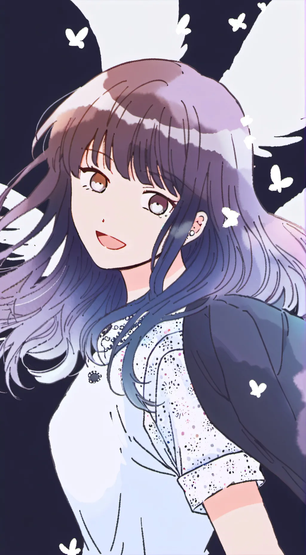 ai character: hinata background