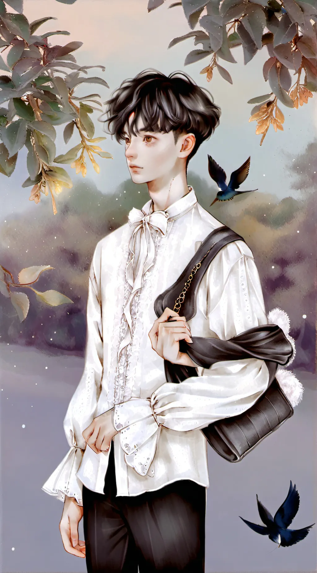 ai character: Sacha background