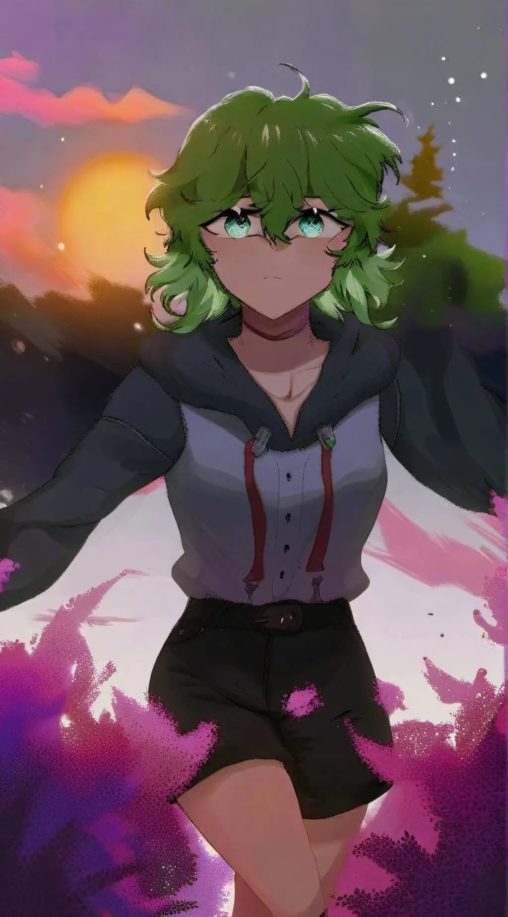 ai character: Tatsumaki background