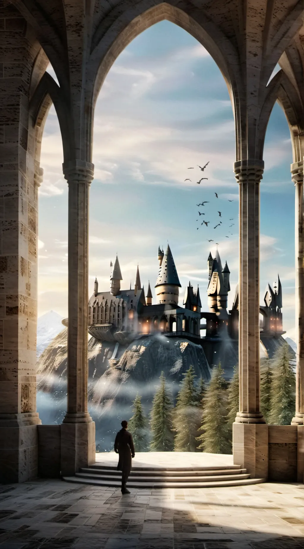 ai character: ~•Hogwarts•~ background